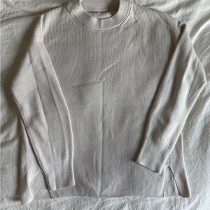 Lululemon Cream Crew Neck Sweater 8